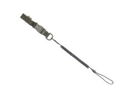 Safety Cord Medium combo with D-ring and fastex - Olive [M-Tac]