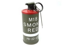 Dummy M18 füstgránát - BB tartály, piros [A.C.M.]