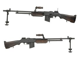 BAR M1918A2 Gen3 könnyű géppuska replika - Igazi fa [S&T]