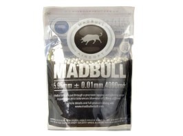 Airsoft lövedékek MadBull Precision 0,20g 4000db - fehér [MadBull]
