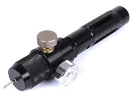 Portable CO2 refill charger for airsoft grenades with the manometer [MadBull]