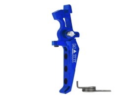 CNC alumínium Advanced Speed Trigger (E stílusú) M4-hez - kék [MAXX Model]