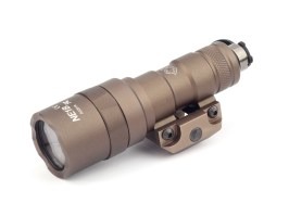 M300B Mini Scout LED taktikai zseblámpa RIS rögzítéssel - Dark Earth [Night Evolution]