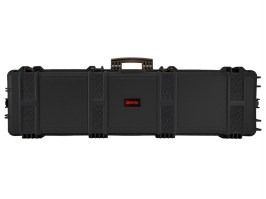 XL VELCRO puskatáska 130x32x12,5cm (Wave) - Fekete [Nuprol]