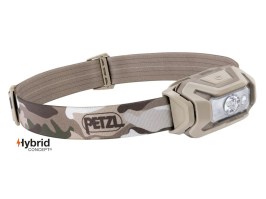 Aria 1 RGB Hybrid Concept fényszóró, 350 lm, 2026 – álcázott kivitel [Petzl]