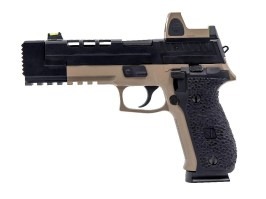 Airsoft GBB pisztoly VP26X Red Dot, Fekete-TAN [Vorsk]