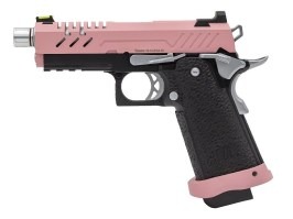 Airsoftová pištoľ Hi-Capa 3.8 PRO, GBB - ružová [Vorsk]