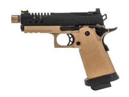 Airsoft GBB pisztoly Hi-Capa 3.8 PRO, fekete-TAN [Vorsk]
