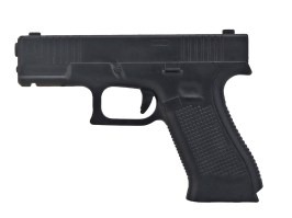 Glock pisztoly alakú PVC 3D tapasz - fekete színben [Imperator Tactical]