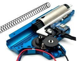 CNC Full Gearbox BLUE EDITION V2 (8mm), QSC [RetroArms]