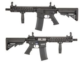 Daniel Defense® MK18 SA-E19 EDGE™ karabély replika - fekete [Specna Arms]