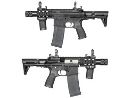 Airsoft puska RRA SA-E10 PDW EDGE™ karabély replika - Fekete [Specna Arms]