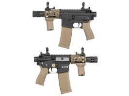 Airsoft puska RRA SA-E18 EDGE™ karabély replika - félbarna színben [Specna Arms]