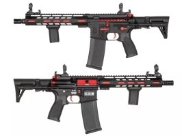 Airsoft puska SA-E39 PDW EDGE™ Karabély replika - Piros kiadás [Specna Arms]
