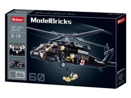 ARMY Model Bricks M38-B1012 Orvosi helikopter UH-60 Black Hawk [Sluban]