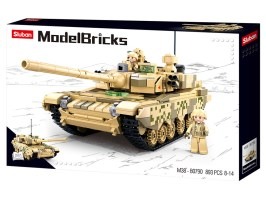 ARMY Model Bricks M38-B0790 fő harckocsi 2in1 [Sluban]