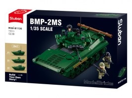 Modell téglák M38-B1136 BMP gyalogsági harcjármű 3in1 [Sluban]