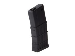 130 rds Lancer stílusú polimer tár M4-hez - Fekete [Snow Wolf]