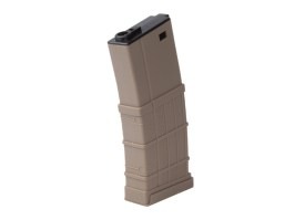130 rds Lancer stílusú polimer tár M4-hez - DE [Snow Wolf]