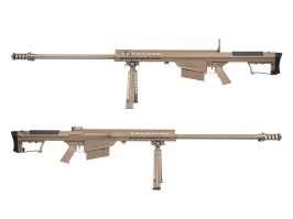 M107 BARRETT (SW-013), teljes fém, bipoddal - TAN [Snow Wolf]