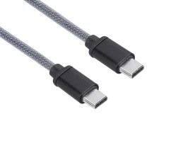 Tartós USB-kábel USB-C-ről USB-C-re, 1m [Solight]