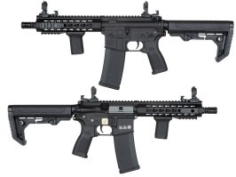 Airsoft puska RRA SA-E08 EDGE™ Light Ops Stock Carbine Replika - Fekete [Specna Arms]