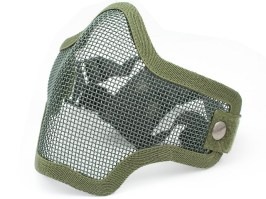 Arcvédő STRIKE maszk hálóval - zöld [EmersonGear]