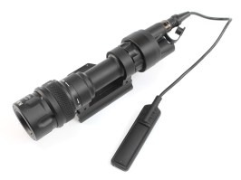 M952 LED taktikai zseblámpa QD RIS fegyverrögzítővel - fekete [Target One]