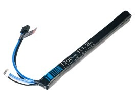 Akkumulátor Li-Po 11,1V 1200mAh 25C - AK Stick a dékánnal [TITAN]