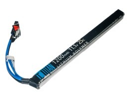 Akkumulátor Li-Po 11,1V 1200mAh 25C - AK Stick a Tamiya-val [TITAN]