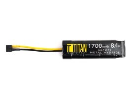 Akkumulátor NiMH 8,4V 1700mAh - Block a dékánnal együtt [TITAN]