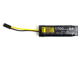 Akkumulátor NiMH 8,4V 1700mAh - Blokk a Tamiya-val [TITAN]