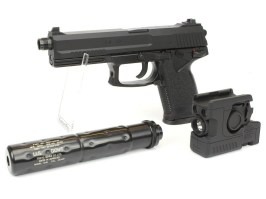 SOCOM 23 - készlet hangtompítóval és zseblámpával, gázzal [Tokyo Marui]