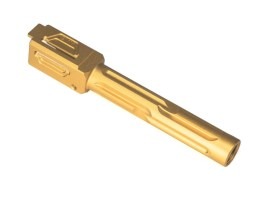 CNC fix külső cső Umarex/VFC G 17 Gen.5, +11mm menet - Arany [TTI AIRSOFT]