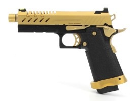 Airsoftová pištoľ Hi-Capa 4.3, GBB - zlatá [Vorsk]