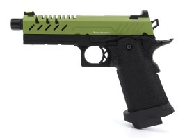 Airsoftová pištoľ Hi-Capa 4.3, GBB - olivový záver [Vorsk]