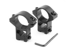 25,4 mm-es távcsőfoglalatok Dovetail sínekhez - magas [Vector Optics]