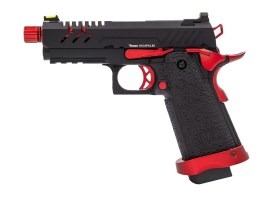 Airsoft GBB pisztoly Hi-Capa 3.8 PRO - Piros MATCH [Vorsk]