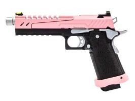 Airsoft GBB pisztoly Hi-Capa 5.1S - Rózsaszín csúszka [Vorsk]