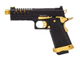 Airsoftová pištoľ Hi-Capa 4.3, GBB - Gold match [Vorsk]
