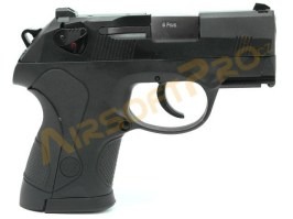 Airsoft pisztoly Compact Bulldog - 2x tár, fekete, visszahúzós pisztoly [WE]
