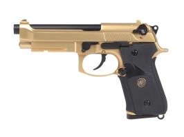 Airsoft pisztoly M9 A1, fullmetal, blowback - Arany [WE]