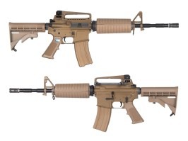 Airsoft puska M4A1 GBB V2, full metal, blowback - TAN [WE]
