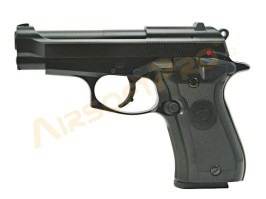 Airsoft pisztoly M84 Cheetah, fekete, fullmetal, visszacsapó pisztoly, fúvóka [WE]