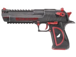 Airsoft pisztoly Desert Eagle L6 .50AE Dead Pool változat, fém csúszka, GBB visszacsapó rendszerrel [WE]