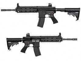 Airsoft puska 416 V3 GBB - full metal, blowback, fekete [WE]
