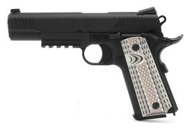 Airsoftová pištoľ M45 A1 - GBB, celokov, čierna [WE]