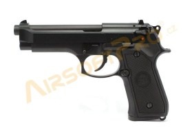 Airsoft pisztoly M92, fekete, fullmetal, blowback [WE]