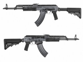 Airsoft puska AK PMC GBB - full metal, blowback - fekete [WE]