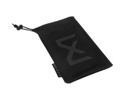 Mikroszálas zsinóros táska - fekete [WileyX]